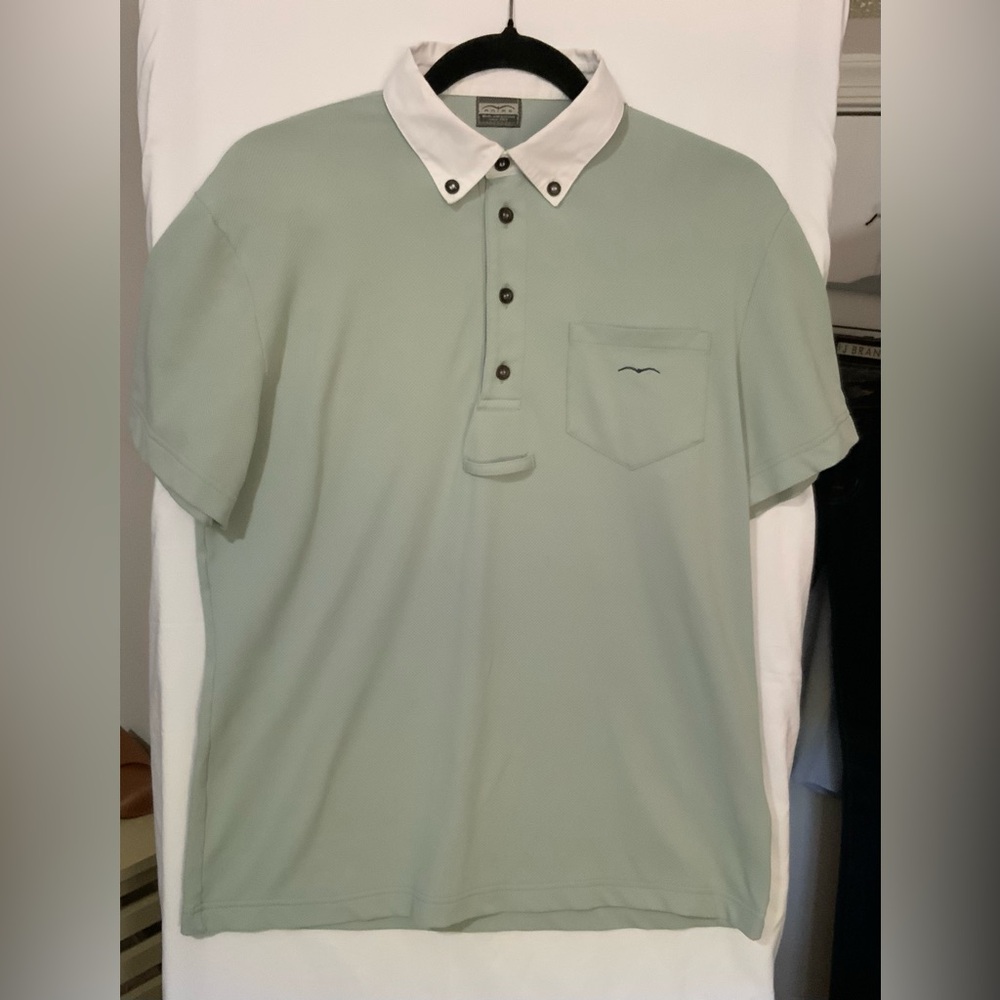 Animo Men’s XS Sage Green Equestrian Show Shirt